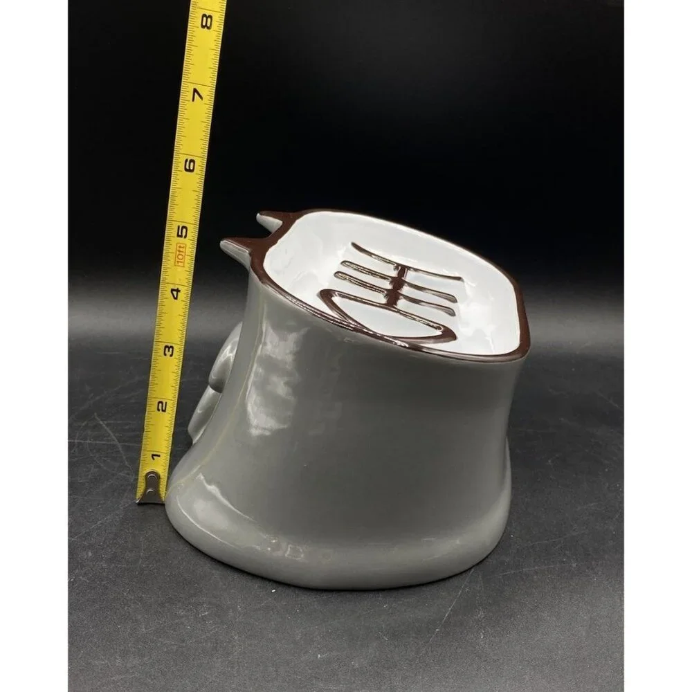 YHY Slow Feeder Cat Food Bowl Elevated Tilted Fish Bone Design Wet Dry